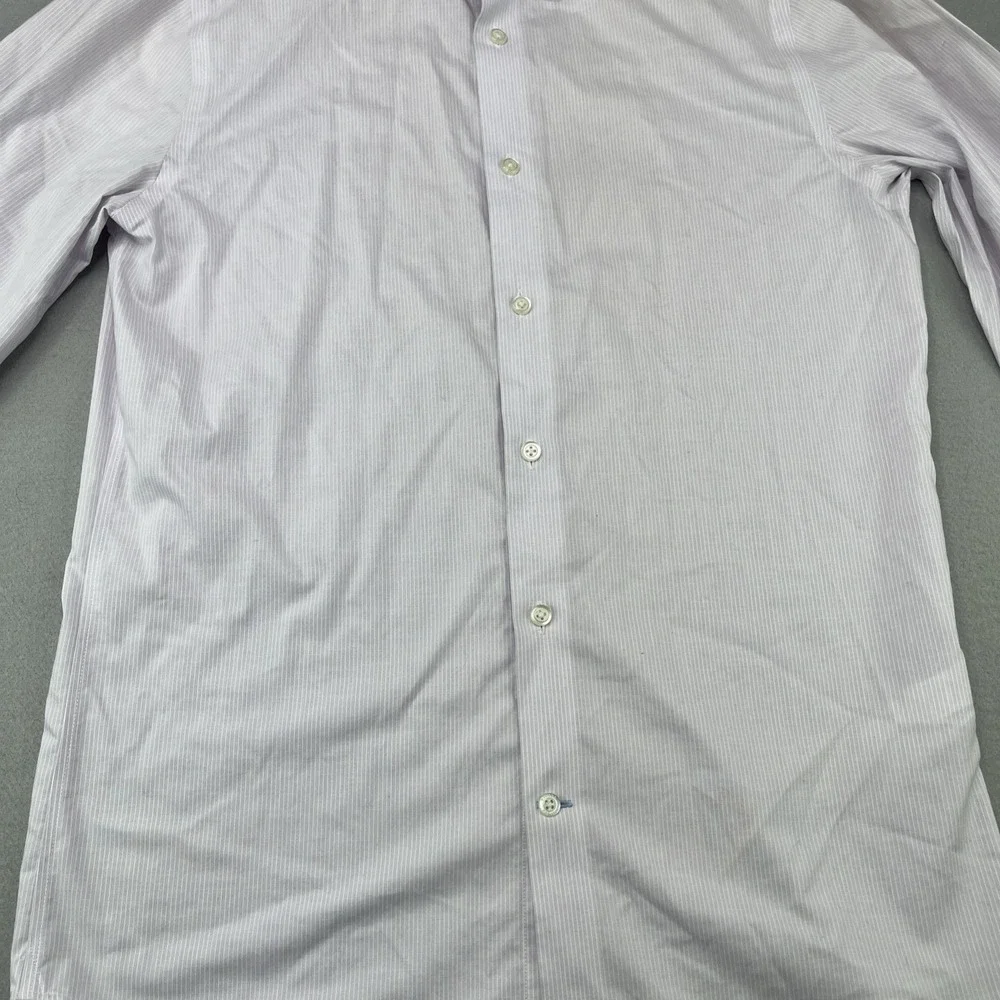 Banana Republic Men's Small Slim Fit No Iron 100% Cotton Business Casual Shirt
